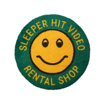 SLEEPER HIT VIDEO for MSK SHOP*RESTOCK*S.H.V. Smiley Rug(Green)