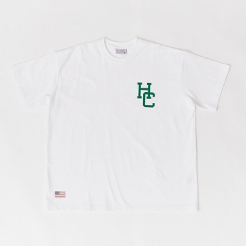 HOTEL CERRITOSBig HC T-Shirt(White-Green)
