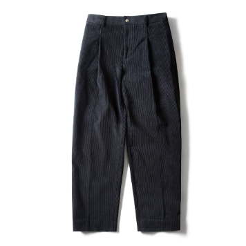 BEAT &amp; SLNCCord Pleated Trousers(Black)30% Off