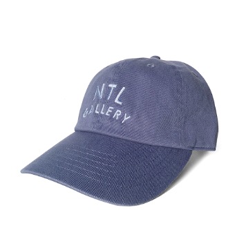 NTL GALLERYClassic Logo Cotton Cap(Blue Grey)