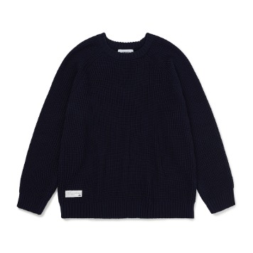 SOUNDSLIFESL x TNM Field and Air Knit Sweater(Navy)30% OFF