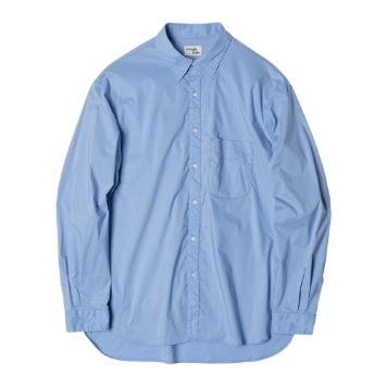 ROUGH SIDE103. Shirring Shirt(Sax)