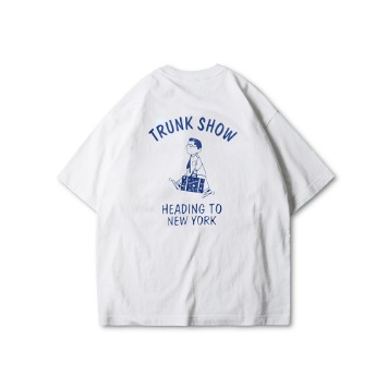 ESFAITrunk ShowHeading To New York T-Shirts(White/Blue)