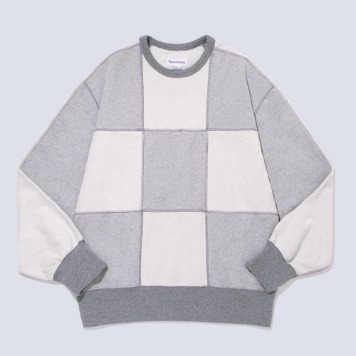 NAMER CLOTHINGChecker Sweatshirts(Gray)20% OFF