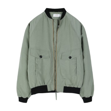 YOUNEEDGARMENTSPadded Space Jumper(Sage Green)30% OFF