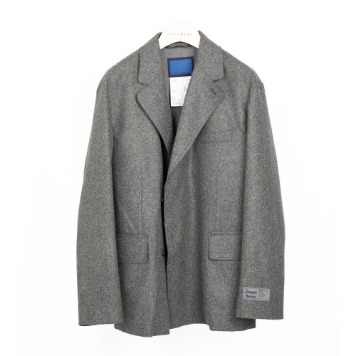 DOCUMENTBeuys Felt Suit Jacket(Grey)