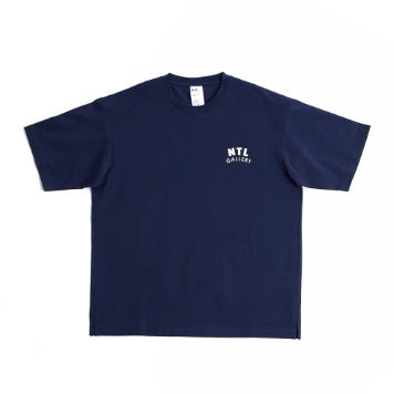 NTL GALLERYClassic Logo Cotton T(Navy)