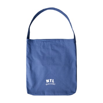 NTL GALLERYClassic Logo Hobo Bag(Dusty Blue)
