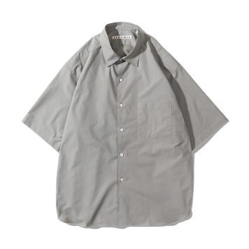 CONTINUAWide Shirts (Half Sleeves)(Grey)