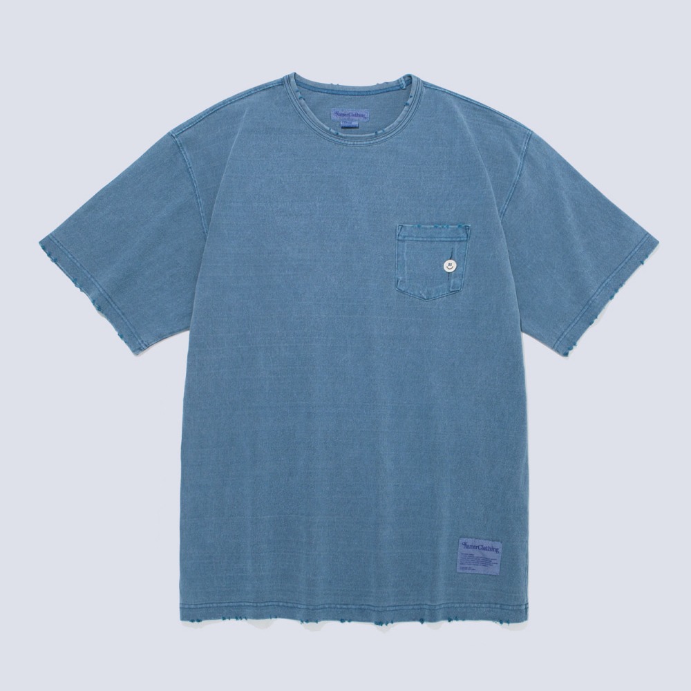 NAMER CLOTHINGPigment Dyeing t Deep Ver.(Blue)