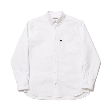 BEAT &amp; SLNCJournal Oxford Shirts(White)